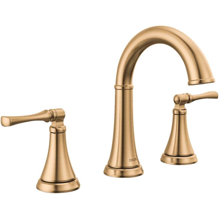 Archdale 2 Handle Widespread Lavatory Faucet - Champagne Bronze