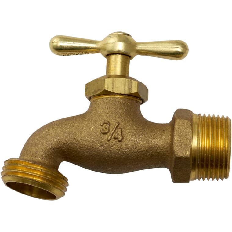 3/4" Brass Bibb Faucet