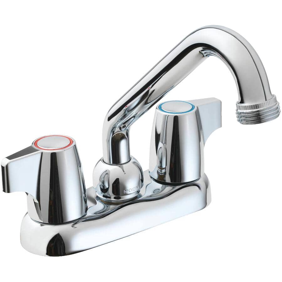 MOEN:Manor 2 Handle Laundry Faucet - Chrome