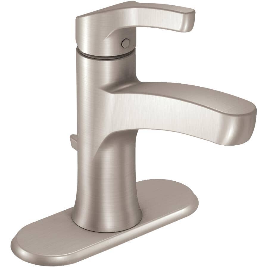 MOEN:Danika Single Handle Lavatory Faucet - Spot Resist Brushed Nickel