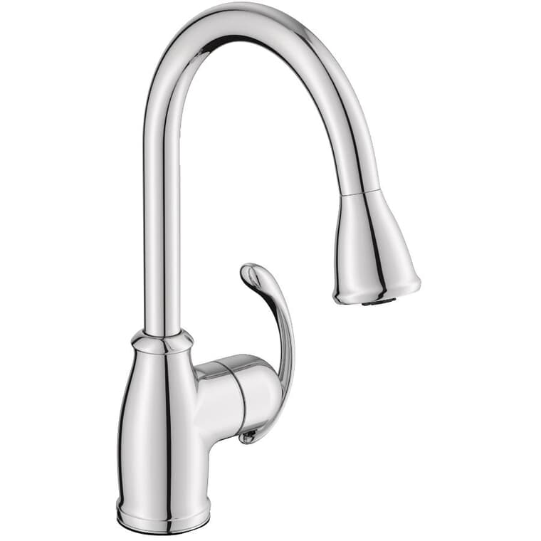 Terrace Single Handle Pull-Down Kitchen Faucet - Chrome