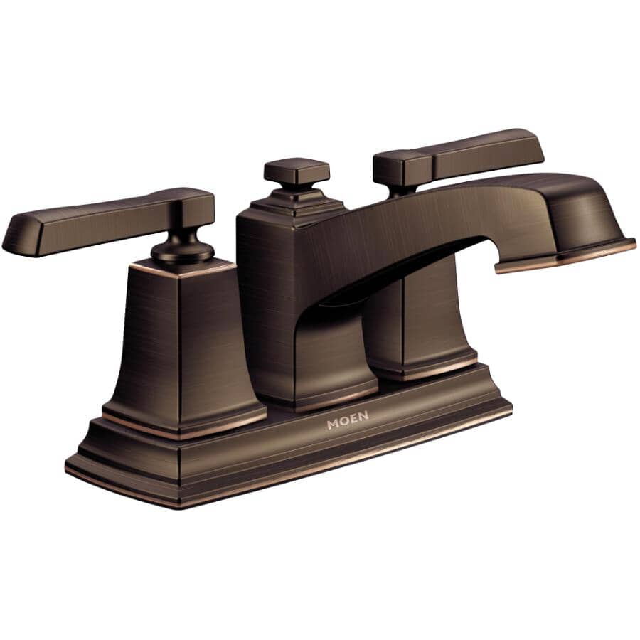 MOEN:Boardwalk 2 Handle Centerset Lavatory Faucet - Mediterranean Bronze