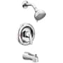Adler Single Handle Pressure Balanced Tub & Shower Faucet - Chrome