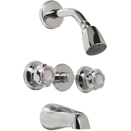 25" Framed Shower Door Drip Rail With Vinyl Sweep, Chrome Shower Door