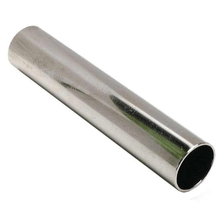Couvre-tuyau de 3-1/2 po pour tuyau de cuivre de 1/2 po nominal, chrome