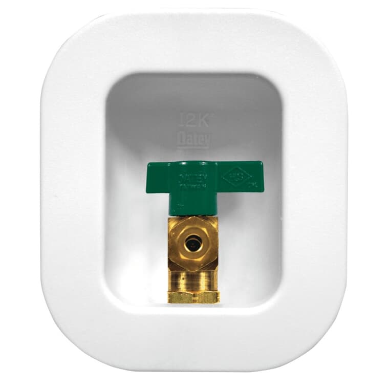 Icemaker Outlet Box with Push Connect Fitting