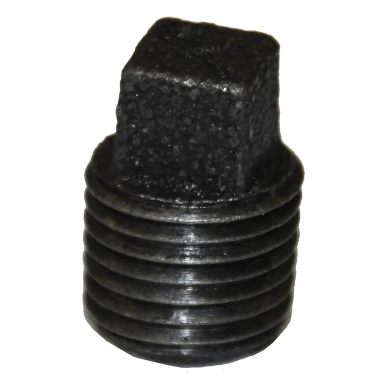 1/8" Black Iron Solid Plug