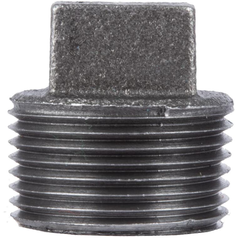 1-1/4" Black Iron Cored Plug