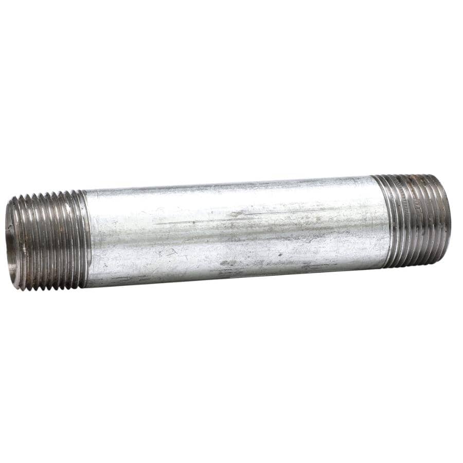 PLUMB-EEZE:1-1/4" x 48" Threaded Galvanized Pipe