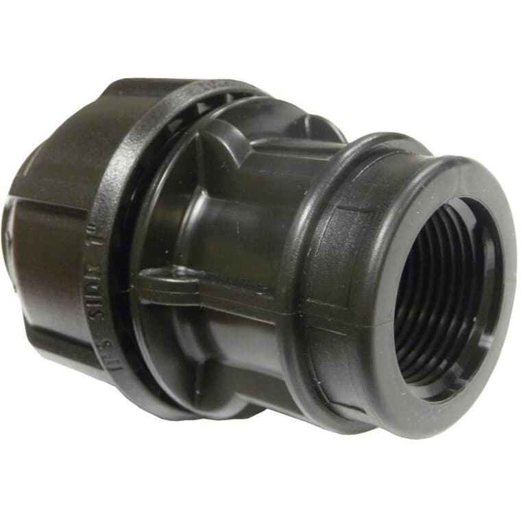 1-1/4" x 1-1/4" Poly Pipe FPT Adapter