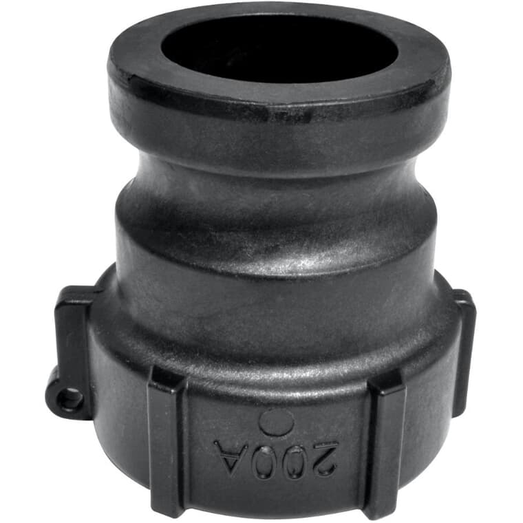 1" Male Cam x 1-1/4" Female Imperial Pipe Poly Coupling