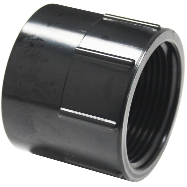 1-1/4" Hub x 1-1/4" FPT ABS Adapter