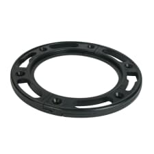 Canplas 4 X 3 Flush Fit ABS Toilet Flange – Solvent Cement, Fits Over 3” Or Inside 4” DWV Pipe – Durable ABS Construction