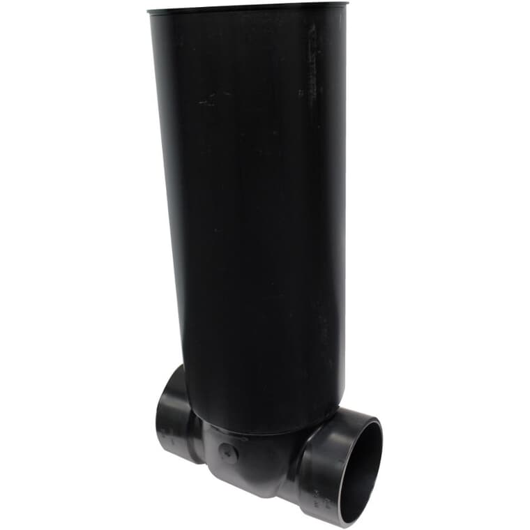 4" ABS Backwater Valve with Access Sleeve & Lid