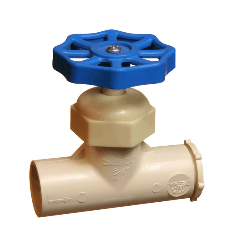 3/4" CPVC Stop and Waste Valve