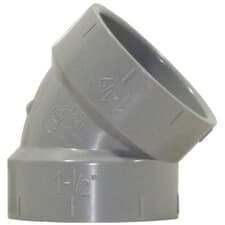4 Schedule 40 PVC 90 Elbow - Slip (406-040