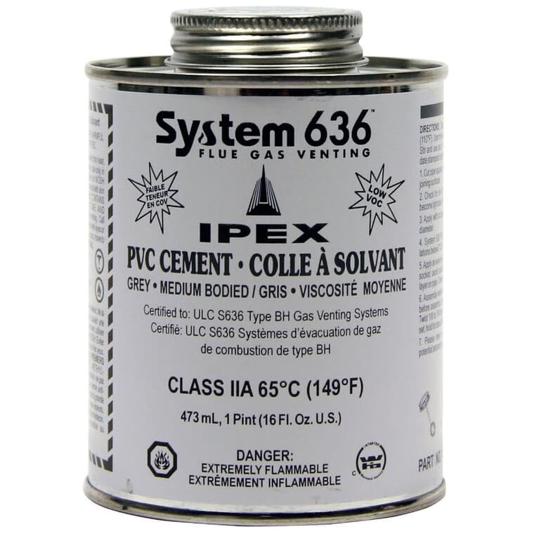 473mL System 636 PVC Cement