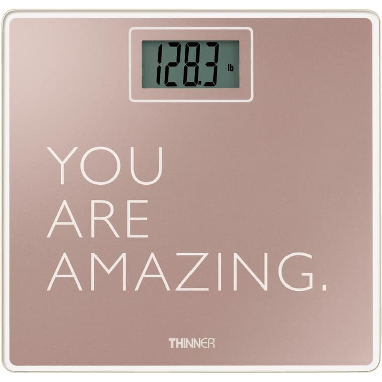 Digital Glass Scale - You Are Amazing