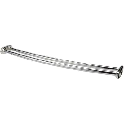 Moen Adjustable Curved Double Shower, 60 Curved Double Shower Curtain Rod