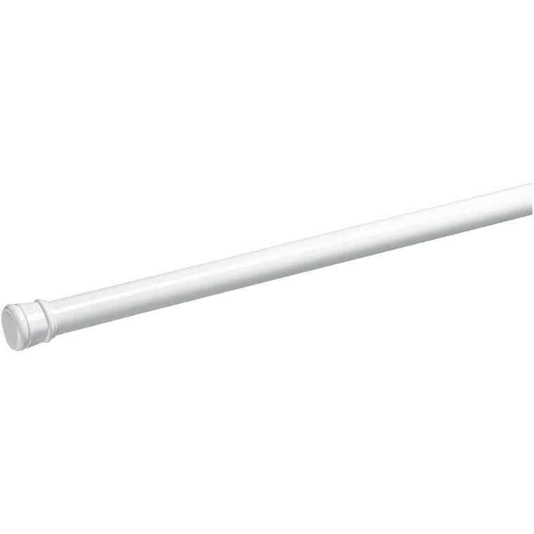 Adjustable Tension Shower Rod - White, 36" to 63"