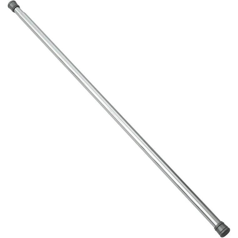 Adjustable Tension Shower Rod - Chrome, 42" to 72"