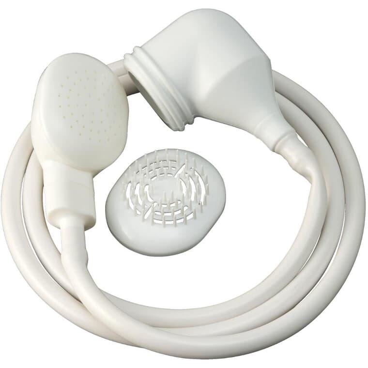 Portable Hand Shower -  with Hose for Tub Spout
