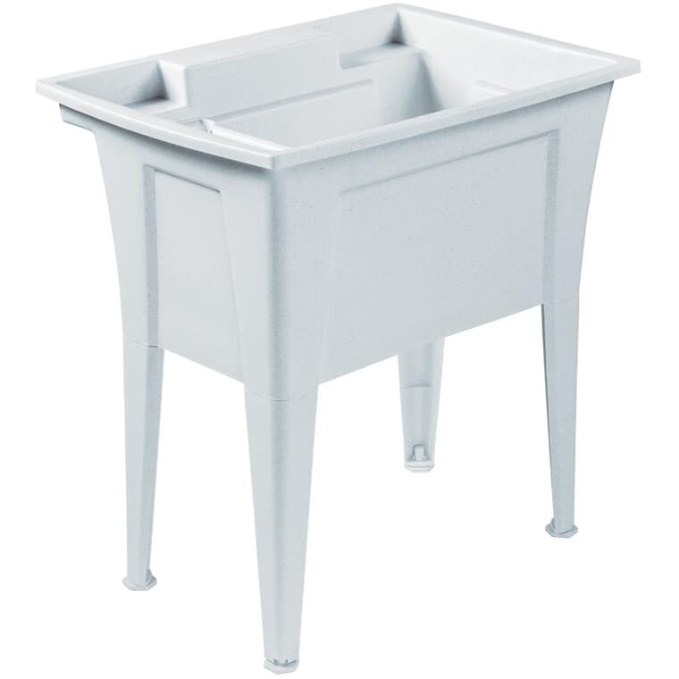 32.25" x 22" Polypropylene Laundry Tub - Granite Grey