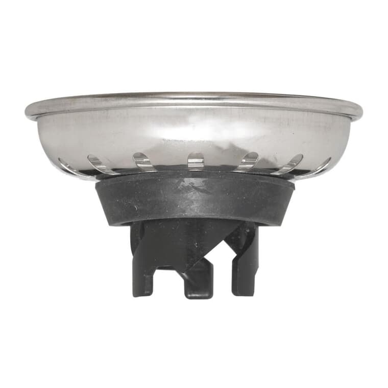 Complete Sink Strainer Assembly - Stainless Steel