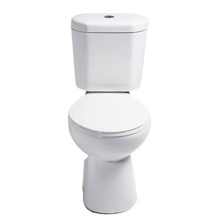 Toilette ronde Proficiency à haute efficacité de 3 L et à hauteur accessible de 16 po, blanc