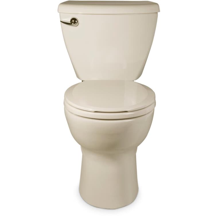 Toilette ronde Ravenna 3 de 6 L,  blanc os, 15 po