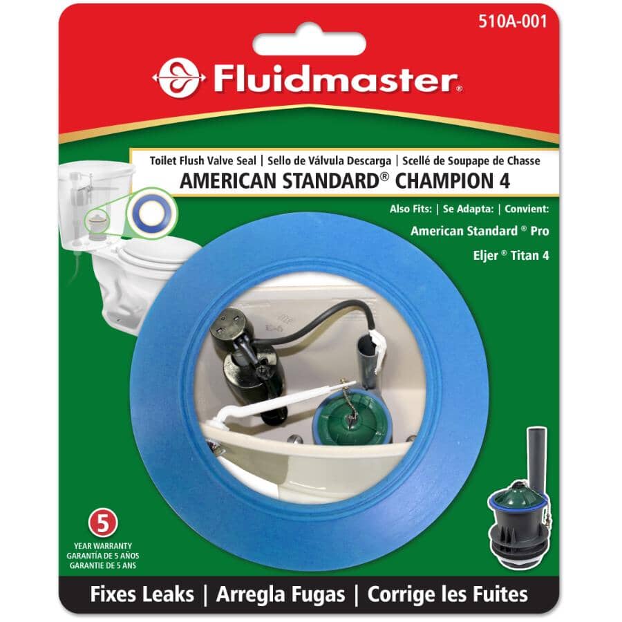 American Standard Toilet Flush Valve Seal Replacement