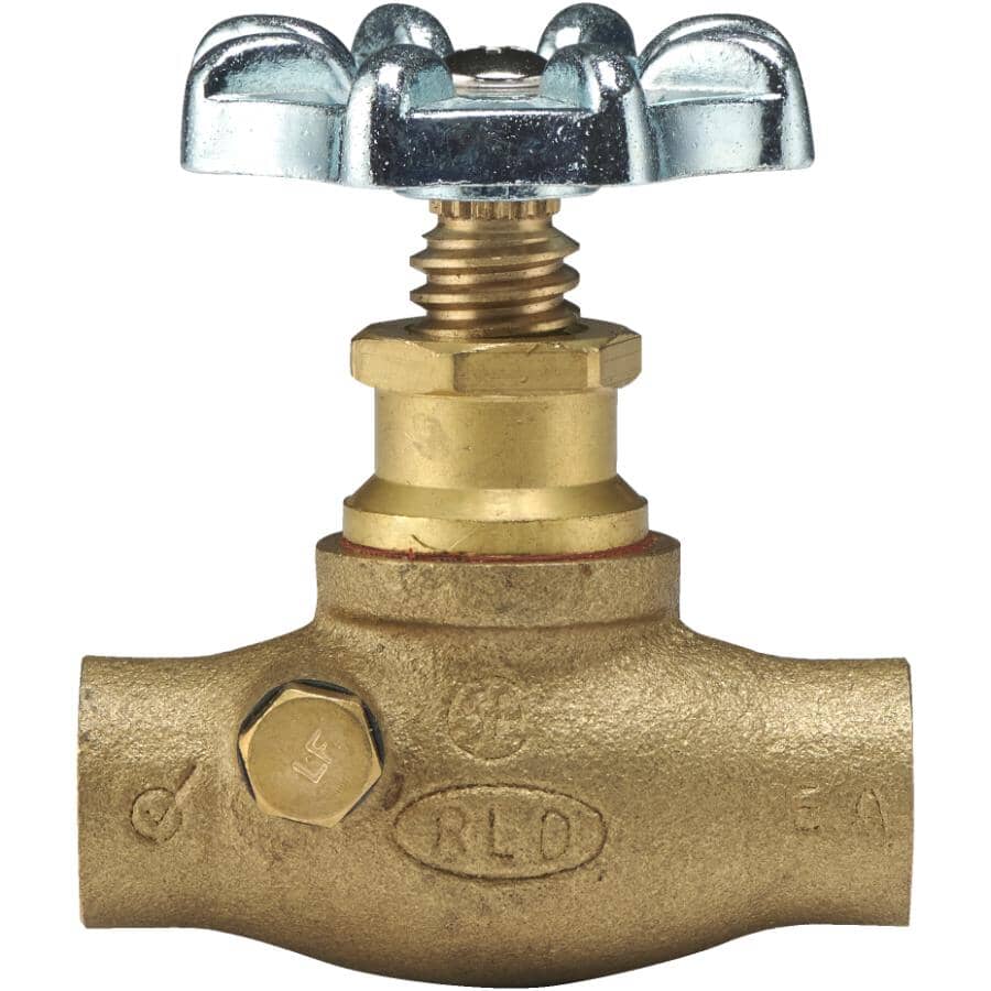 PROJEX 1/2" Copper Straight Stop Valve | Home Hardware