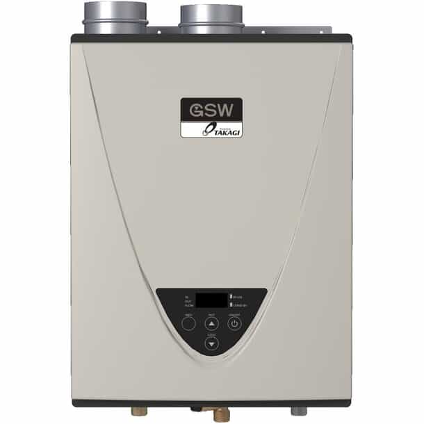 GSW Power Direct Vent Tankless Natural Gas Water Heater Home