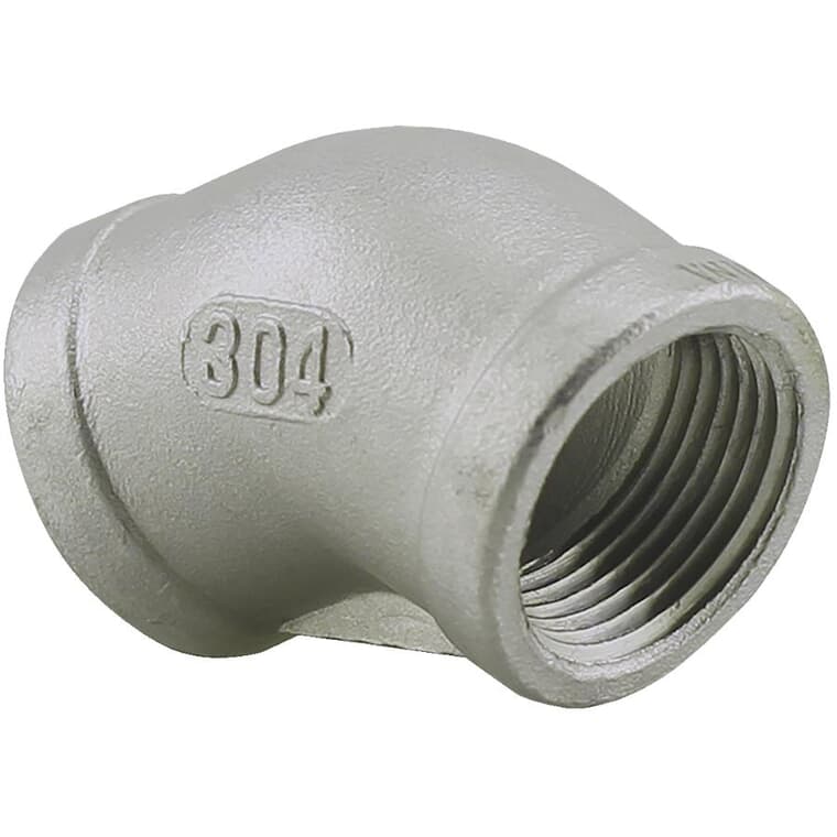 1/2" 45 Degree Stainless Steel Elbow