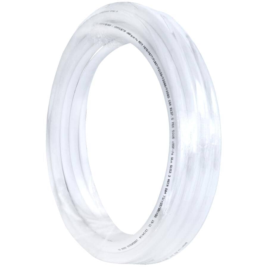 WATERLINE PRODUCTS:3/4" x 50' White PEX Pipe