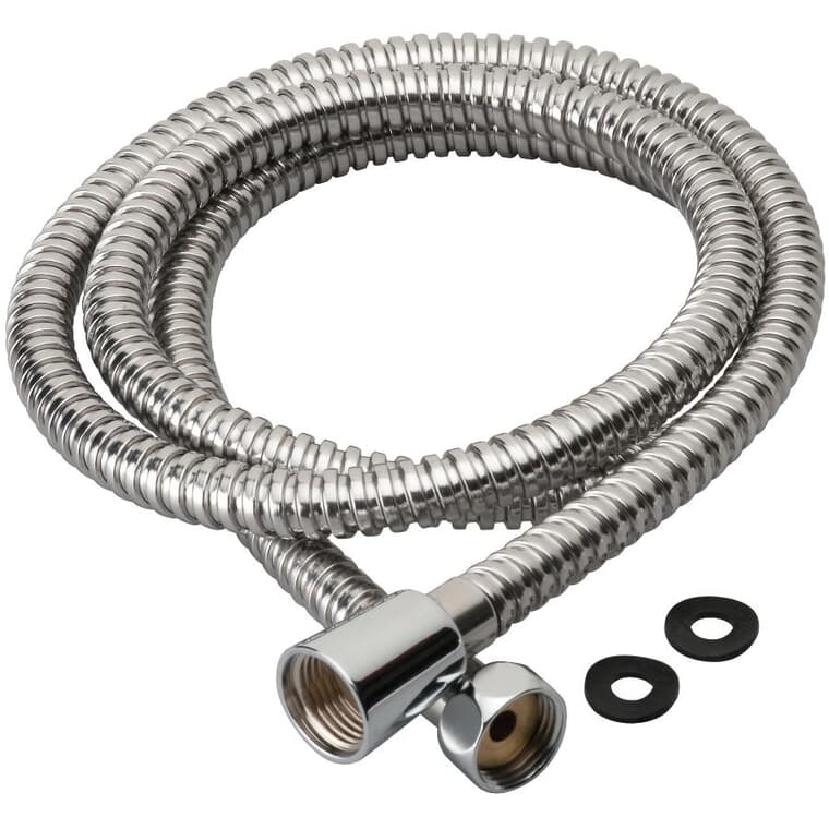 59" Shower Hose - Stainless Steel
