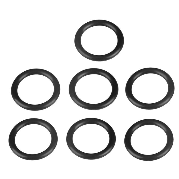 Faucet O-Rings - Assorted Sizes, 7 Pack