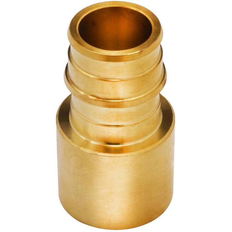 3/4" FPT Sweat x 3/4" Cold Expansion PEX Brass Adapter