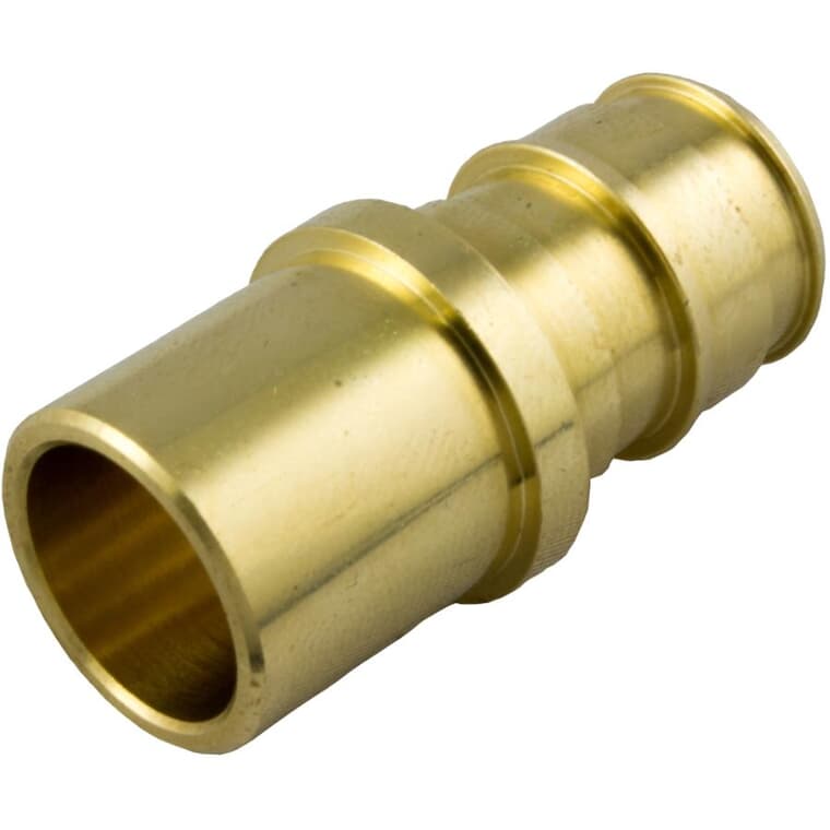 1/2" MPT Sweat x 1/2" Cold Expansion PEX Brass Adapter