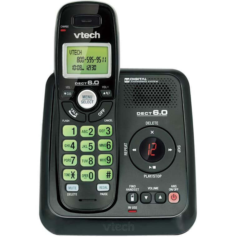 DECT 6.0 Cordless Phone & Answering System (CS6124-11)