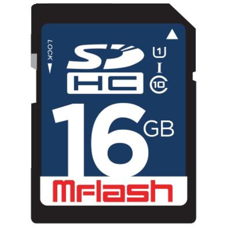 16GB SD Class 10 Memory Card
