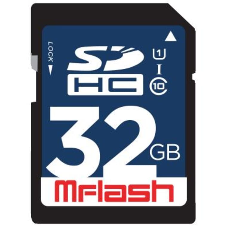 32GB SD Class 10 Memory Card