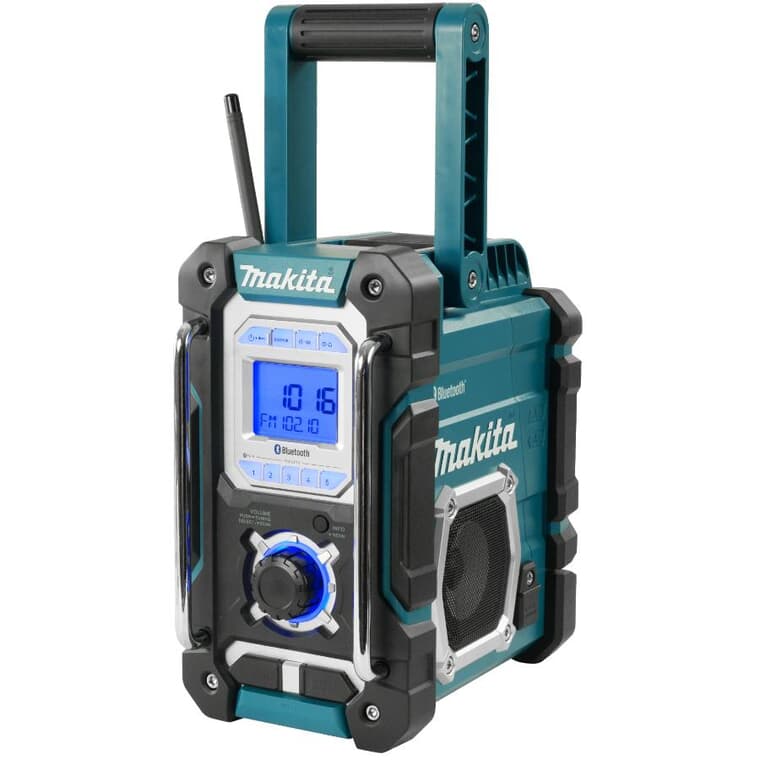 18V Job Site Utility Radio - with Bluetooth, MP3 & AM-FM, Tool Only