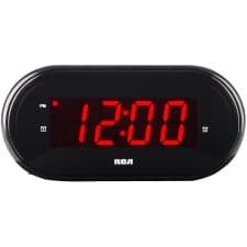 Mateju Radio-Reveil Projecteur pour Chambre Réveil Numérique, Double Alarme, Fonction Snooze Charge des Ports USB Minuterie de Sommeil (Noir et Blanc