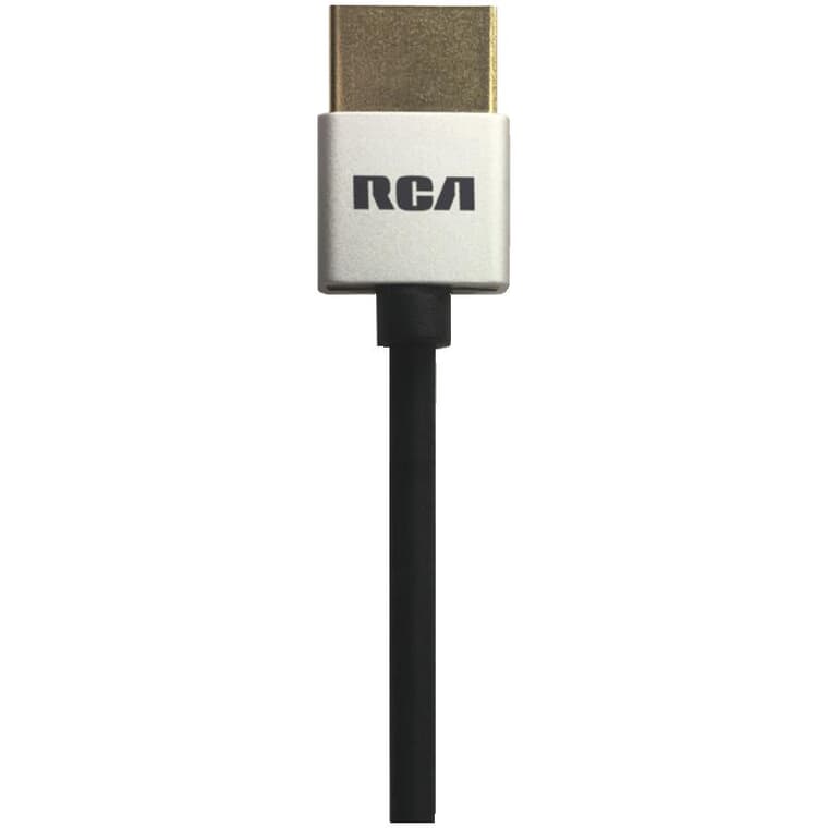Câble HDMI ultra mince de 1,8 mètre/6 pi