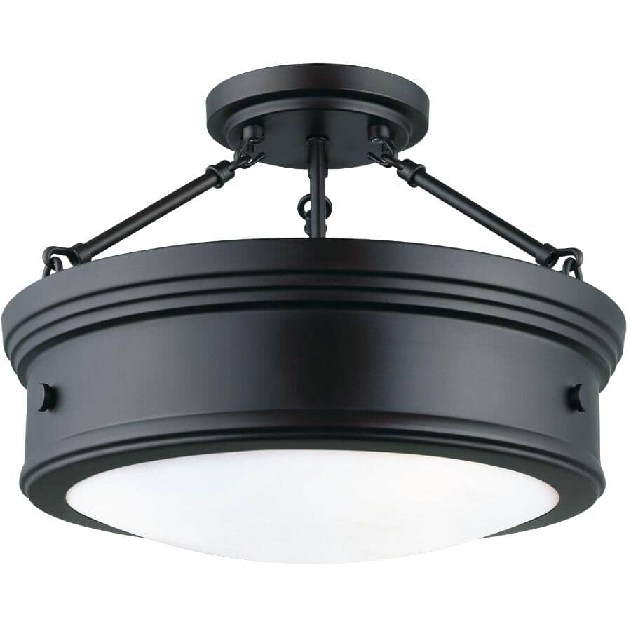 マリア*:.。.・✽:.・ CANARM Boku 3 Light Semi Flush Mount Light Fixture | Home Hardware