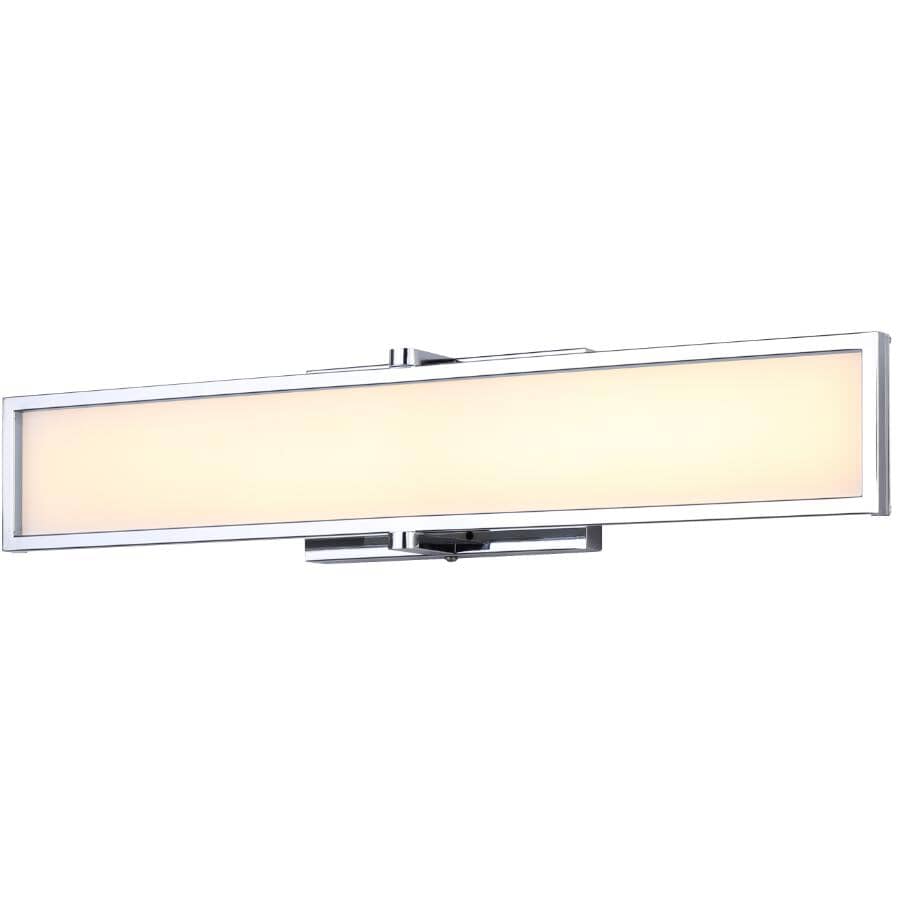 CANARM:Pax Dimmable LED Vanity Light Fixture - Chrome, 40W, 24''