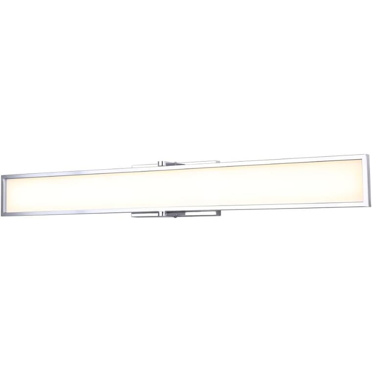 Pax Dimmable LED Vanity Light Fixture - Chrome, 40W, 36''