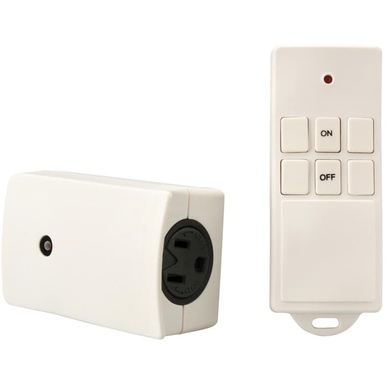 Indoor Wireless Remote Control with 1 Outlet