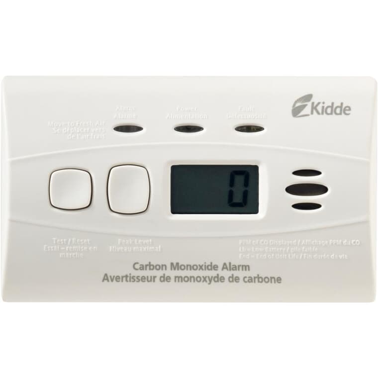 10 Year Battery Operated Digital Carbon Monoxide Detector